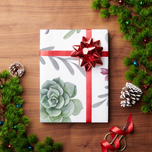 Cactus Pattern Cadeaupapier (Feestdagen Geschenken)