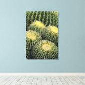 Cactus Pattern Canvas Afdruk (Insitu (Houten vloer))