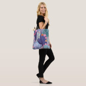 Cactus Pattern Colorful Waterverf Draagtas (Op model)