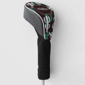 Cactus Pattern Golfheadcover (Schuin)