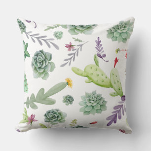 Cactus Pattern Kussen