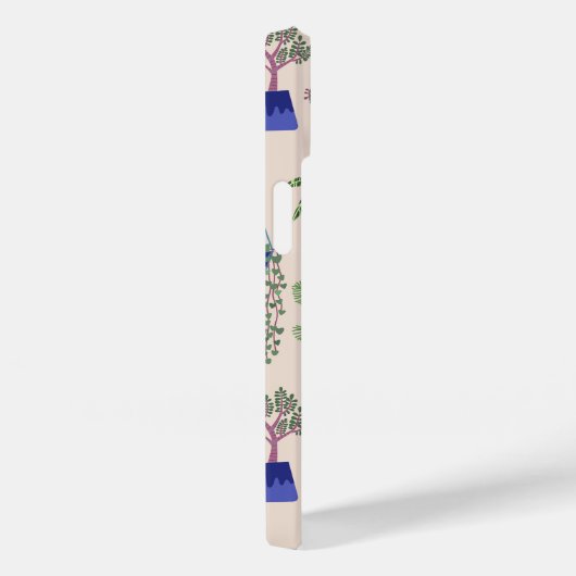 Cactus Pattern roze Case-Mate iPhone Case (Achterkant / Rechts)
