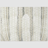 Cactus Photo Art Neutral Chic Moderne Woestijn Tissuepapier (Voorkant)