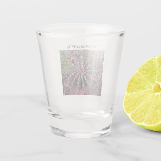 Cactus Photo Barrel Cacti Desert Plant Southwest Shot Glas (Achterkant)