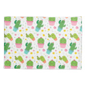 Cactus Pillow Hoesje Kussensloop (Achterkant-Links)