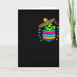 Cactus Pinata Zak Cinco De Mayo Mexicaans Feest C Kaart