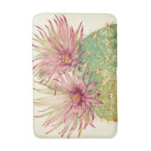 Cactus Pink Blossom Badmat (Voorkant Verticaal)