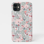Cactus Pink Mint Succulents Desert Planten Case-Mate iPhone Case (Achterkant)
