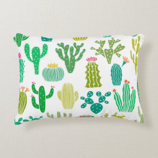 Cactus plant: bloemenset. accent kussen