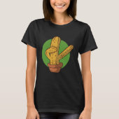 cactus plant dab dabbing t-shirt (Voorkant)
