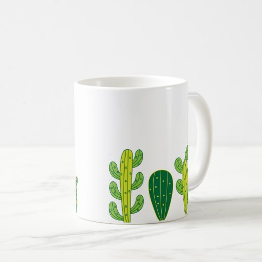 Cactus Plant Lover Koffiemok (Voorkant rechts)