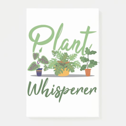 Cactus Plant Whisper Post-it® Notes (Voorkant)
