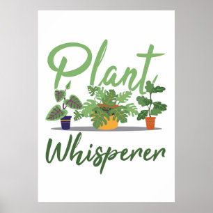 Cactus Plant Whisper Poster