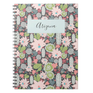 Cactus Planten Succulents Personalized Notitieboek