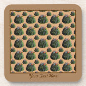 Cactus Plastic Onderzetters - persoonlijke optie (Voorkant)