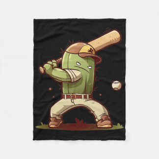 Cactus Playing Sell League Game Sell Practice Play Fleece Deken