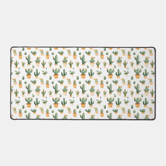 Cactus pointillés sur blanc (Recto)