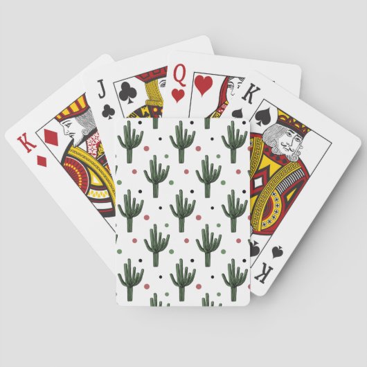 Cactus Pokerkaarten (Achterkant)