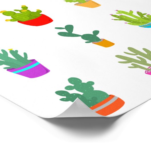 Cactus Poster (Hoek)