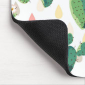 Cactus Print Mousepad Muismat (Hoek)