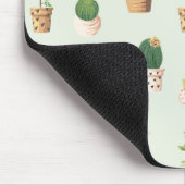 Cactus Print Mousepad Muismat (Hoek)