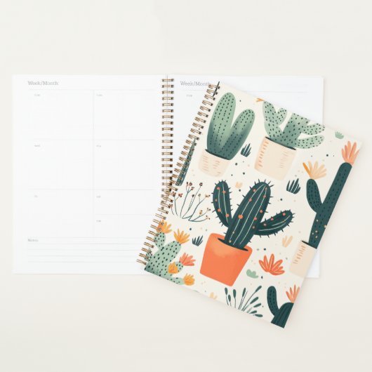 Cactus Print Planner (Display)