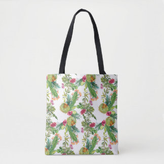 Cactus Print Tas