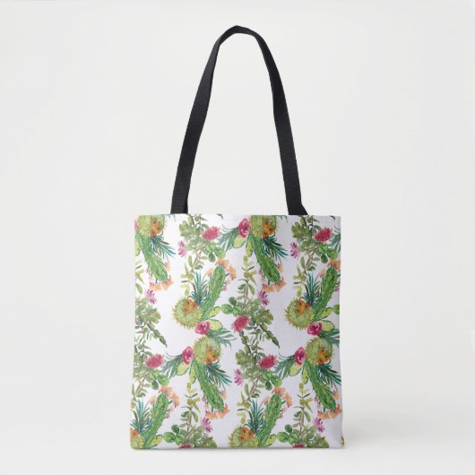 Cactus Print Tas (Voorkant)