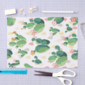 Cactus Print Tissue Paper Tissuepapier (Craft)
