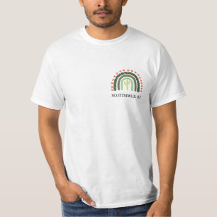 Cactus Rainbow Scottsdale AZ Modern woestijn T-shirt
