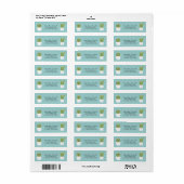 Cactus Return Address Labels (Full Sheet)