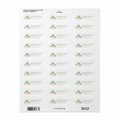 Cactus Return Address Labels (Full Sheet)