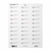 Cactus Return Address Labels (Full Sheet)