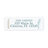 Cactus Return Address Labels (Voorkant)