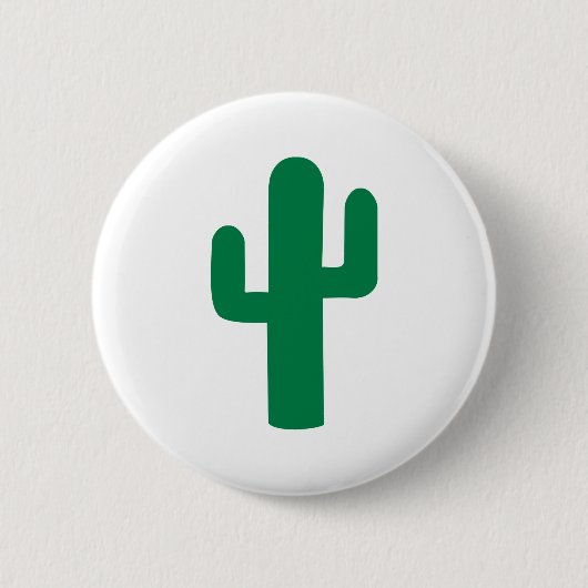 Cactus Ronde Button 5,7 Cm (Voorkant)