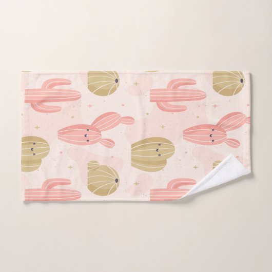 cactus rose (Serviette à main)