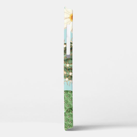 Cactus, roze bloemen: licht decor Case-Mate iPhone case (Achterkant / Links)