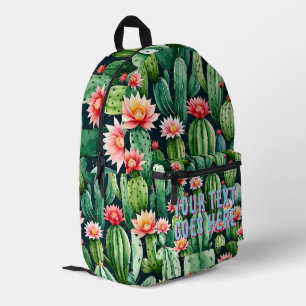 Cactus & Sappige Rugzak Aangepaste tekst Mexico