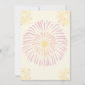 cactus schattig uno taco eerste fiesta 1e verjaard kaart (Achterkant)