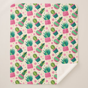 Cactus Sherpa Deken