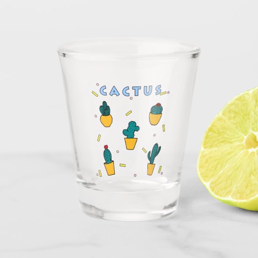 Cactus Shot Glas (Voorkant)