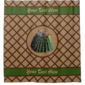 Cactus Shower Curtains Douchegordijn (Voorkant)