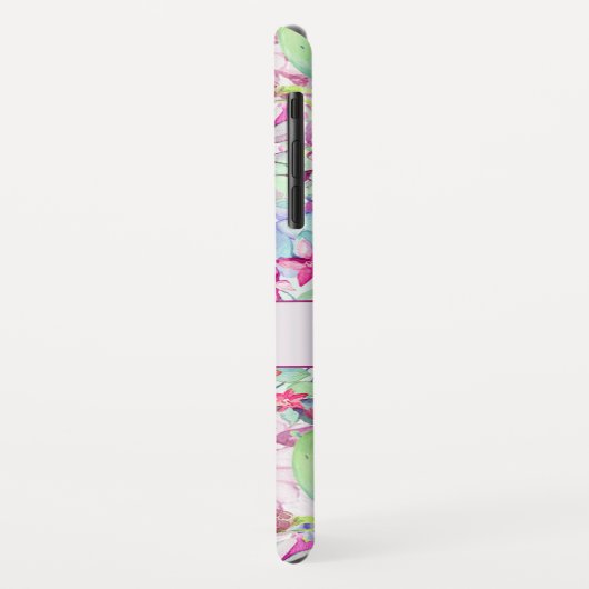 Cactus Succulent Floral Foliage gepersonaliseerd Case-Mate iPhone Case (Achterkant/links)