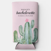 Cactus Succulent Flower Bachelorette Favor (Voorkant)