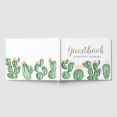 Cactus succulent livre d'or mariage (Complet)
