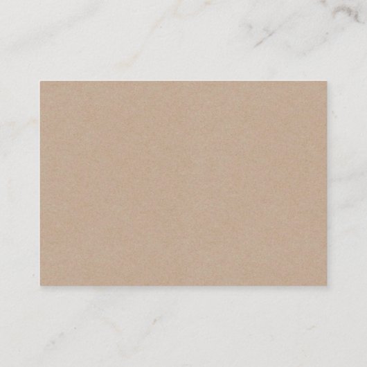 Cactus Succulent Onverpakt Display Douche Insert Informatiekaartje (Achterkant)