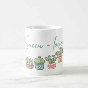 Cactus Succulent Plant Koffiemok