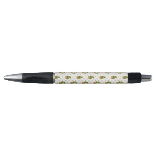Cactus & Succulent Polk Dot Pattern Pen (Voorkant)
