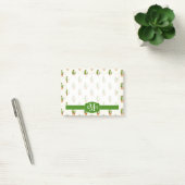 Cactus & Succulent Polk Dot Pattern Post-it® Notes (Kantoor)