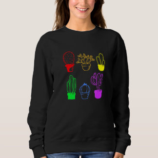Cactus Succulent Pride Rainbow Plant Subtle Lgbt G Trui